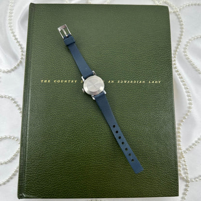 1970's Dark Blue Timex Wind-Up Watch
