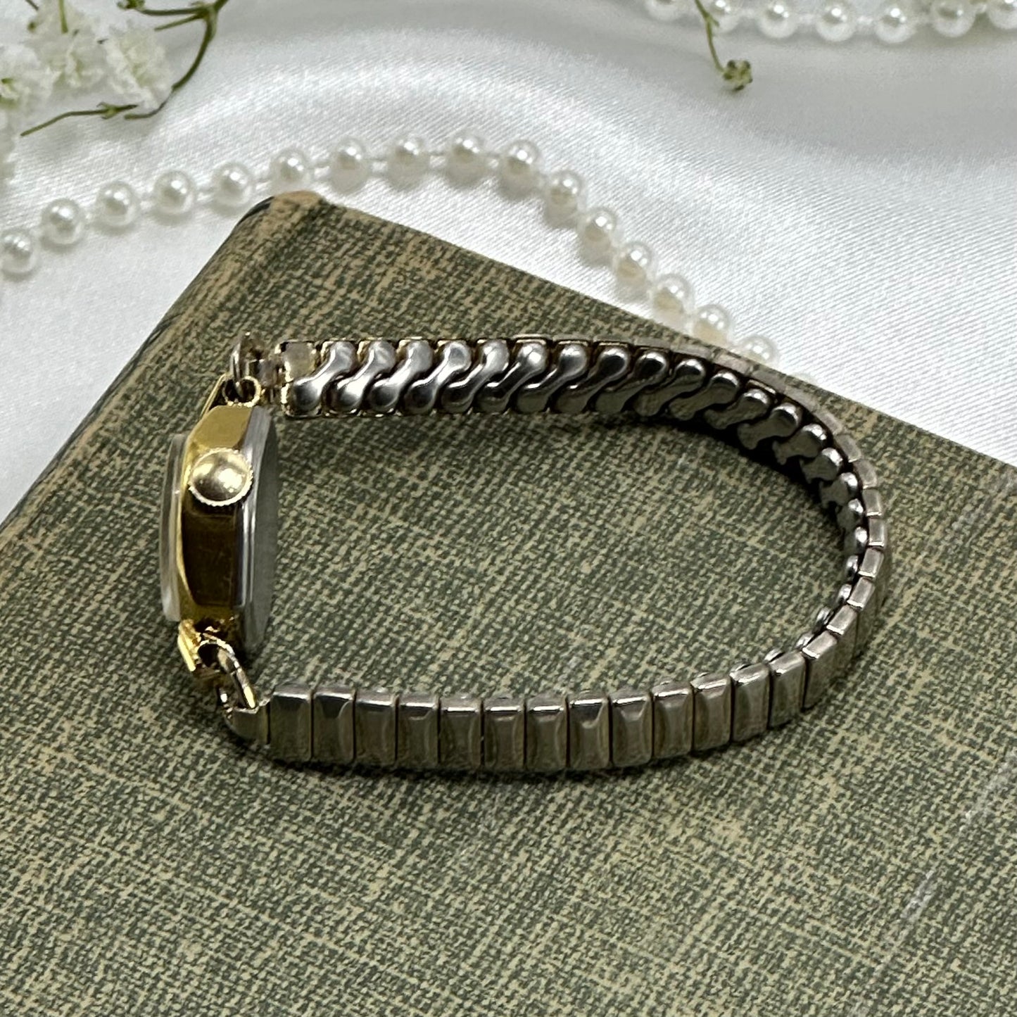 Two-Tone Westclox Cocktail Watch