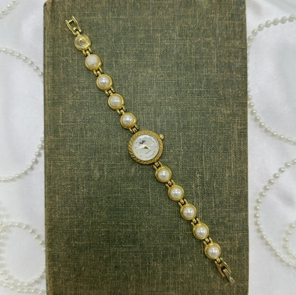 Pearl Watch with Mother of Pearl Dial