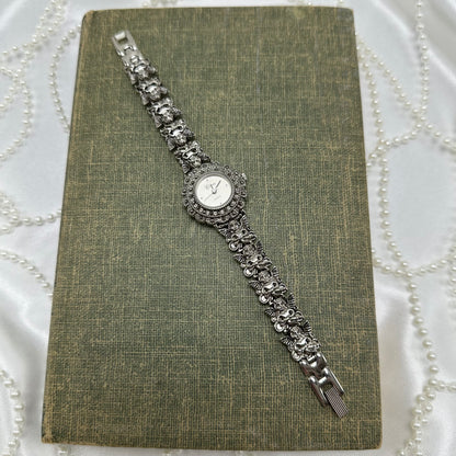 Vintage Silver Angel Charm Bracelet