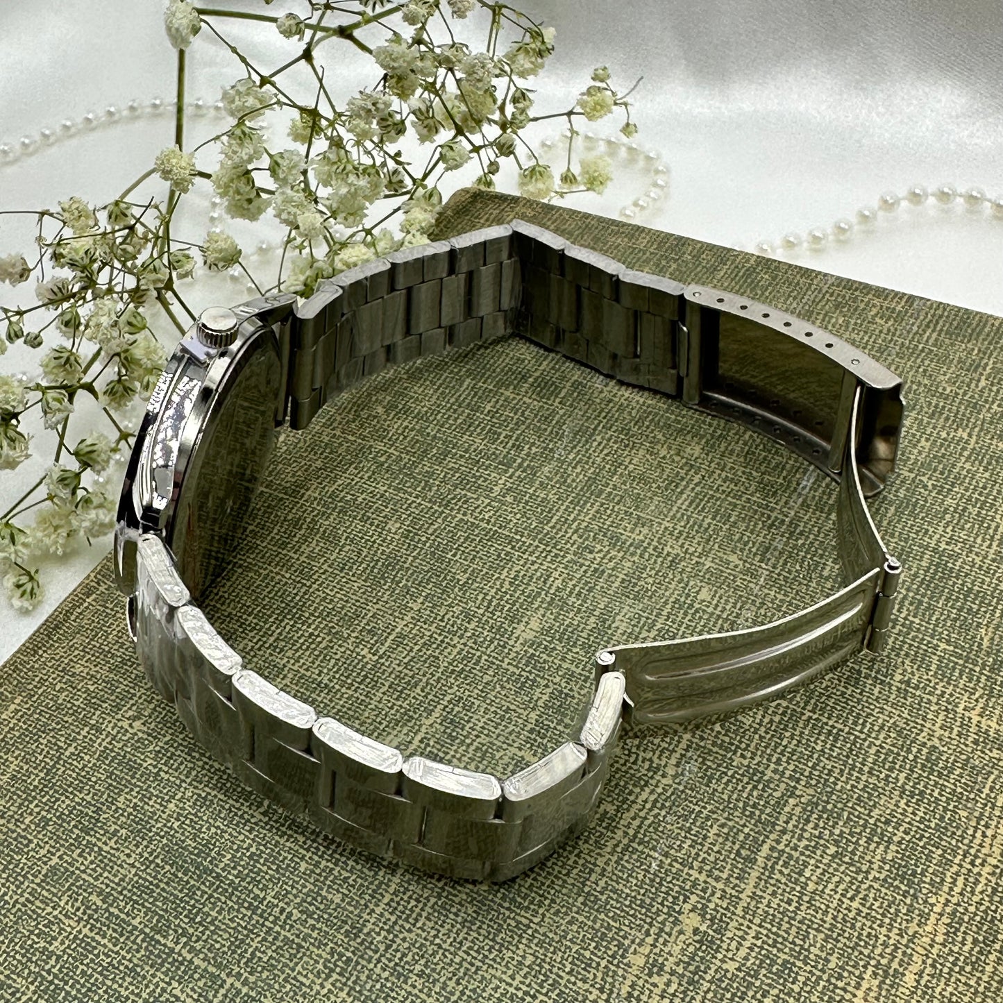 Chunky Round Dial Watch - Never Worn