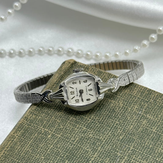 Vintage 1964 10k RGP Bulova Wind-Up Watch