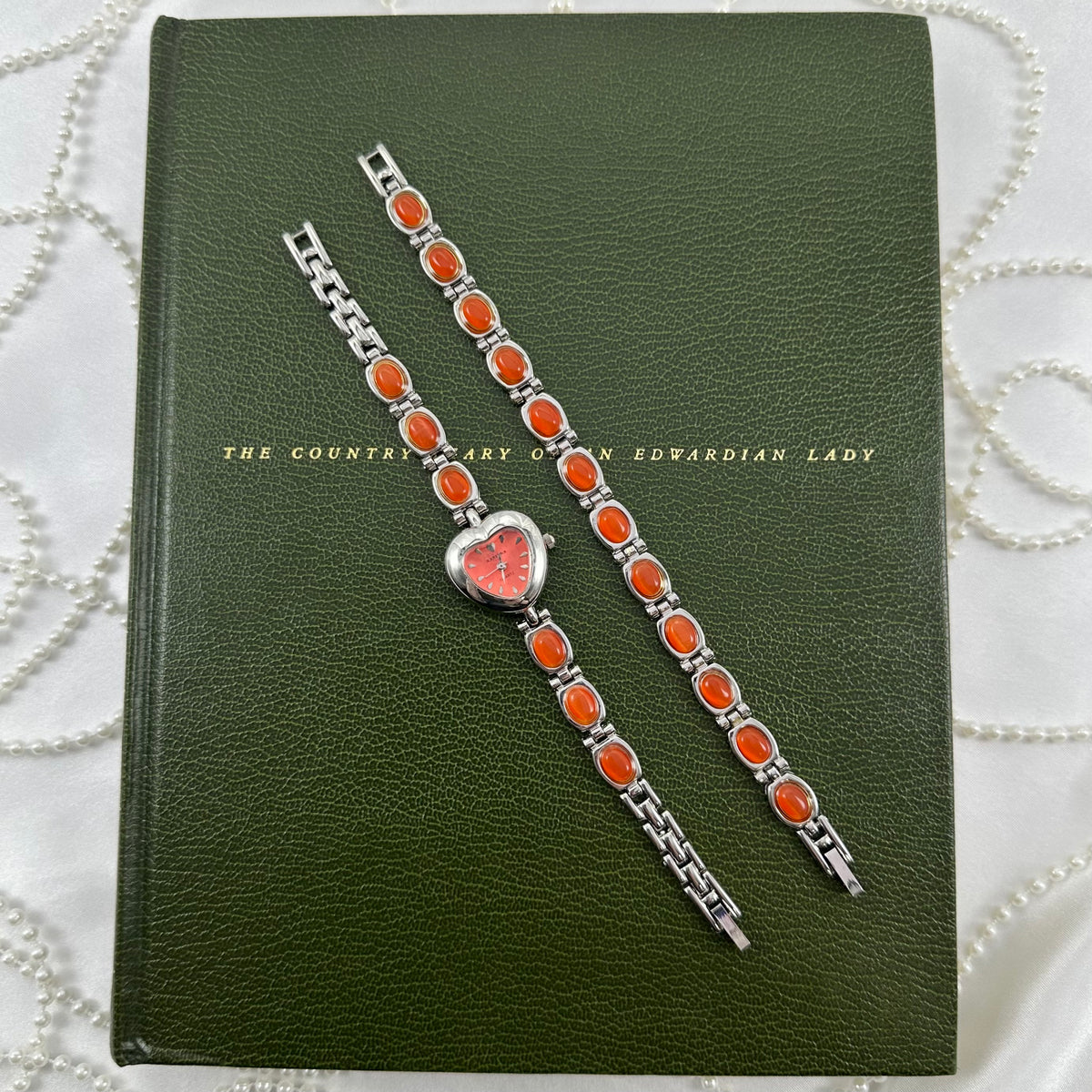 Vintage Kareena Opal Collection Watch and Bracelet Box Set