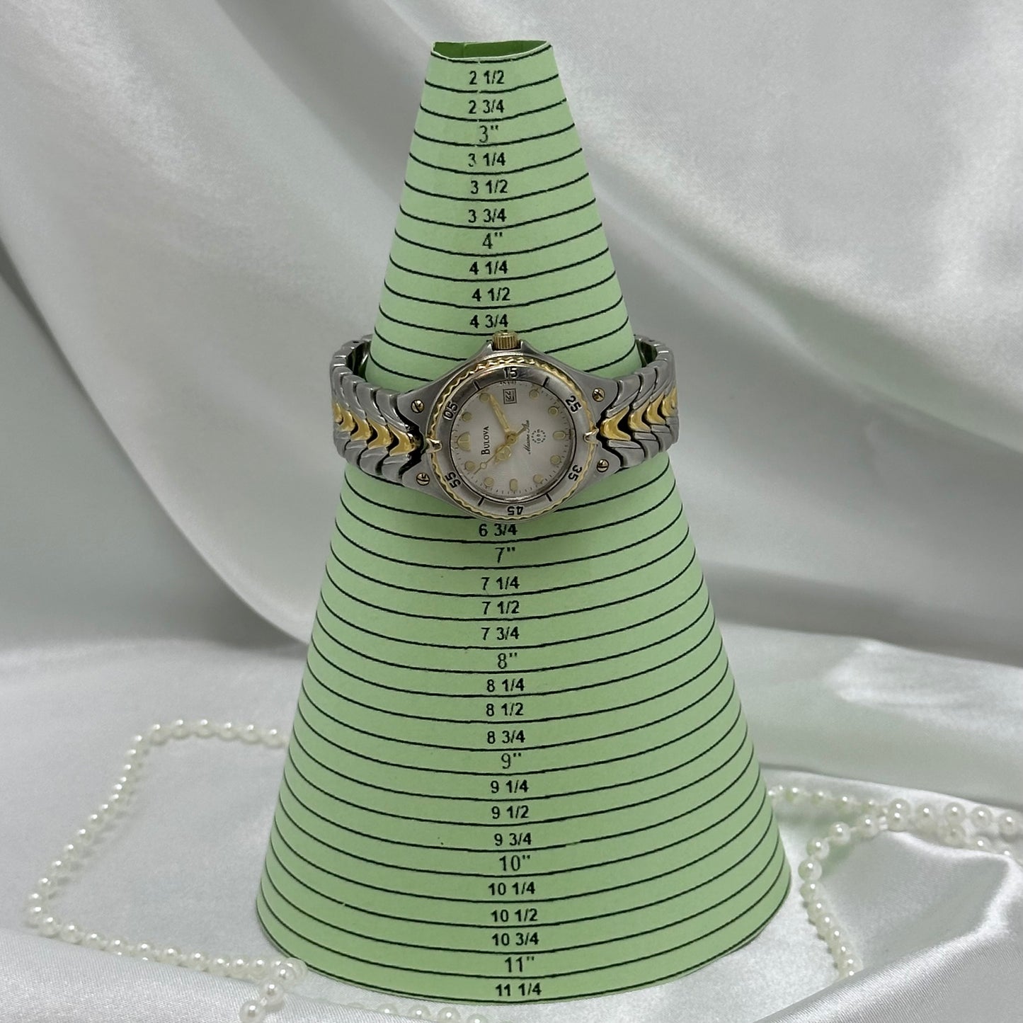 Two-Tone Bulova Marine Star Watch
