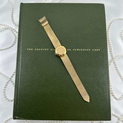 Diamanté Wind-Up 17 Jewels Round Dial Watch
