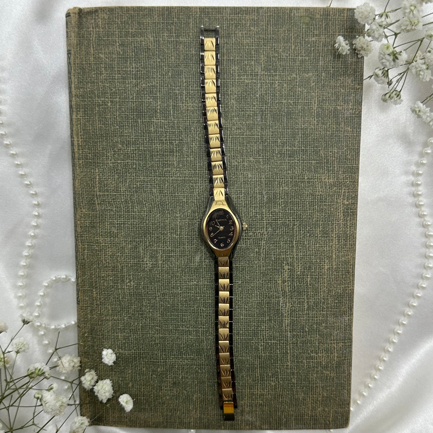 Black and Gold Elgin II Watch