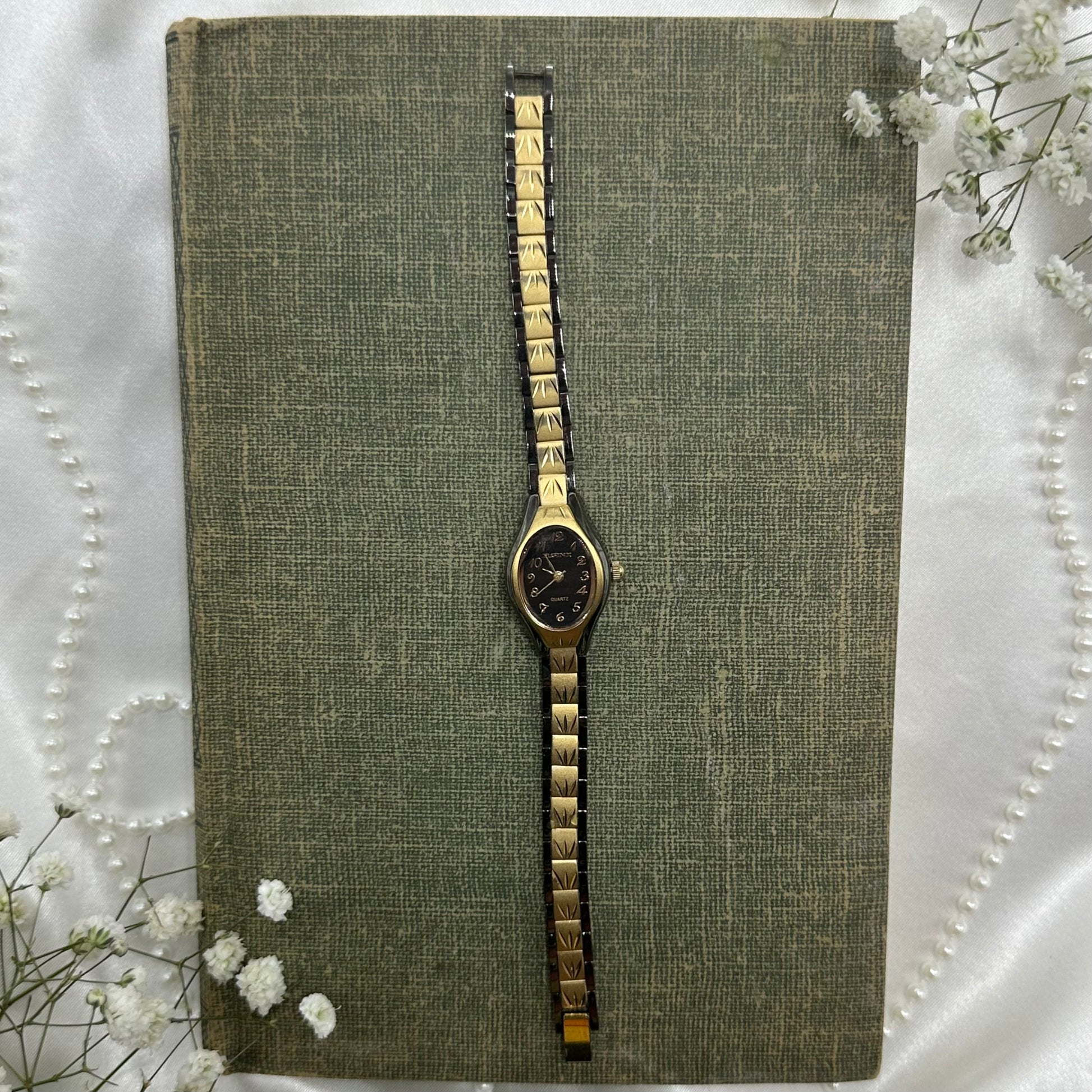 Black and Gold Elgin II Watch