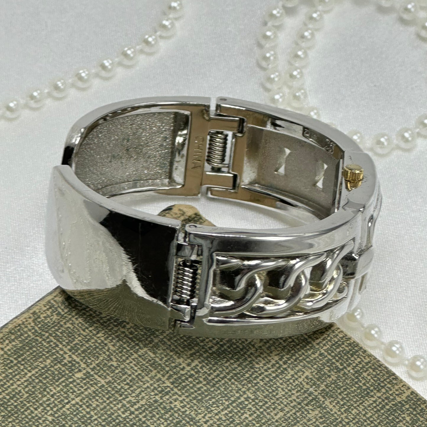 Two-Tone Embassy Cuff Watch