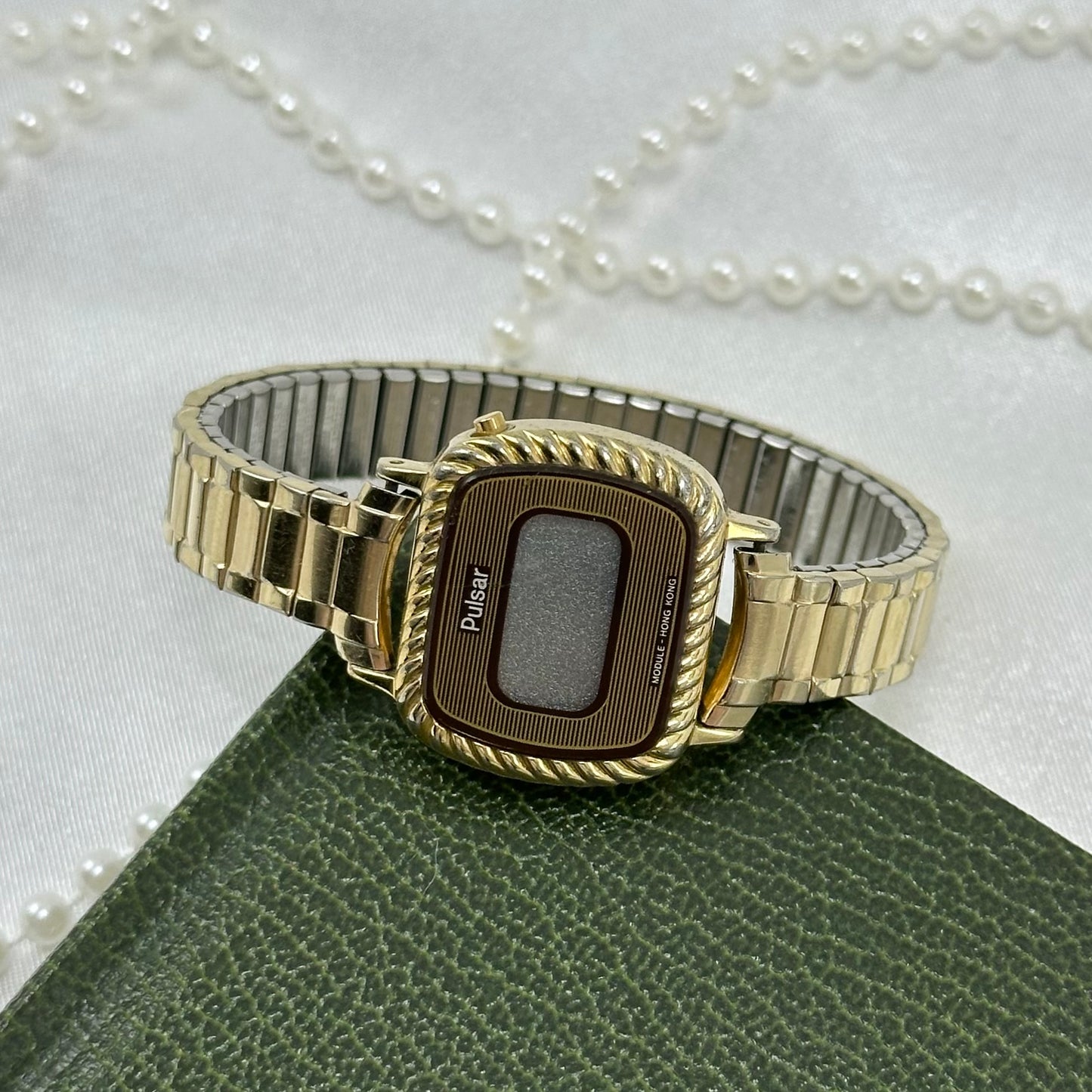 Digital Gold Pulsar Watch
