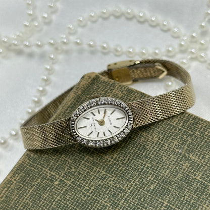 Dainty Gold Hamilton Watch