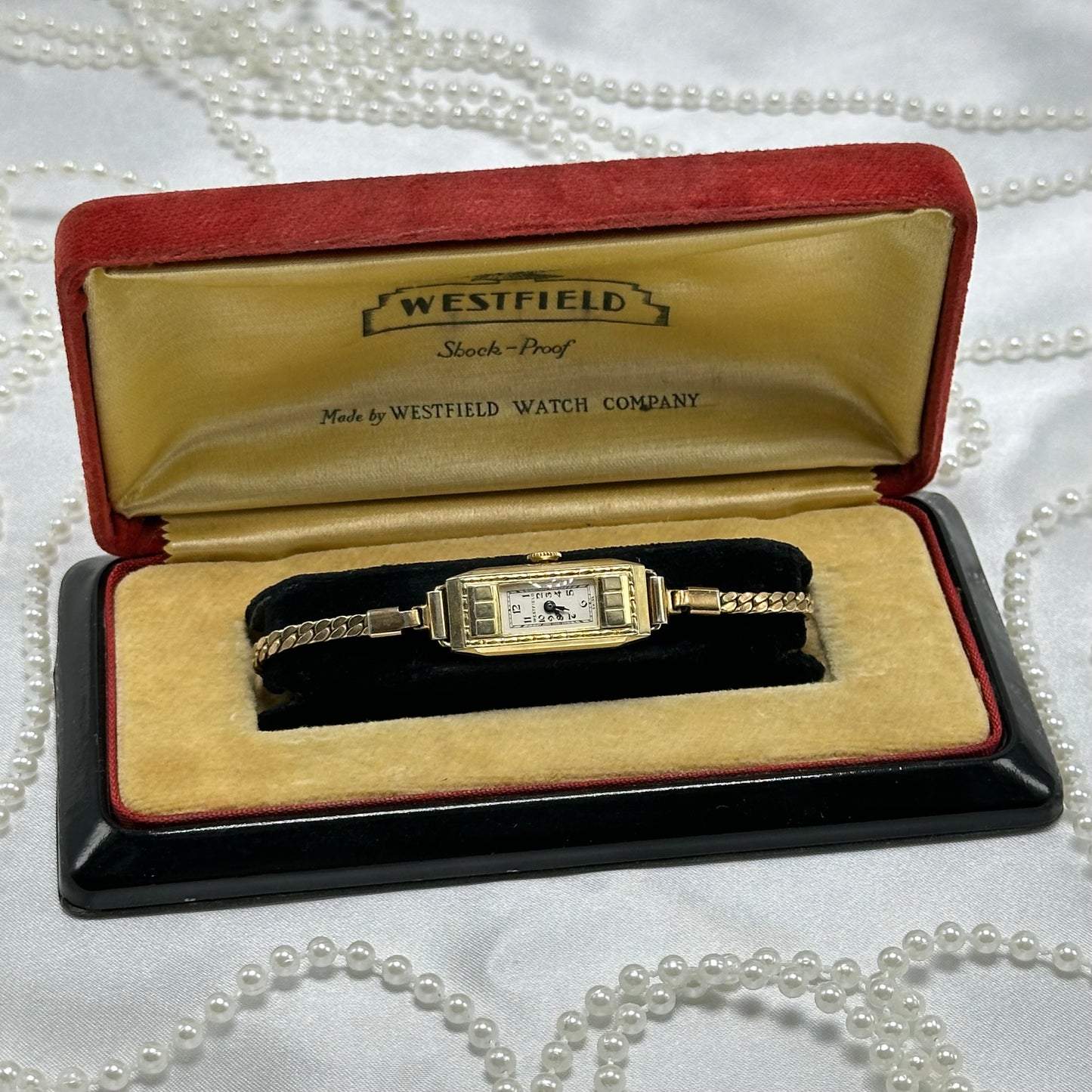 Rare Antique Art Deco Dainty Wind-Up Westfield Watch