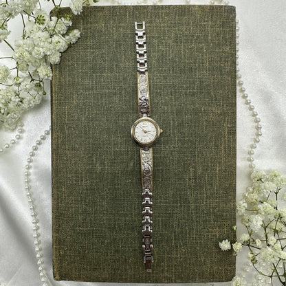 Detailed Two-Tone Relic Watch