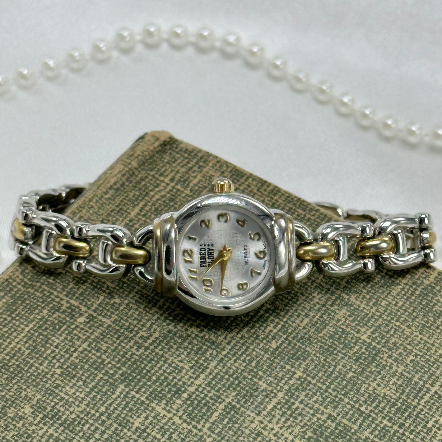 Dainty Two-Tone Faded Glory Watch
