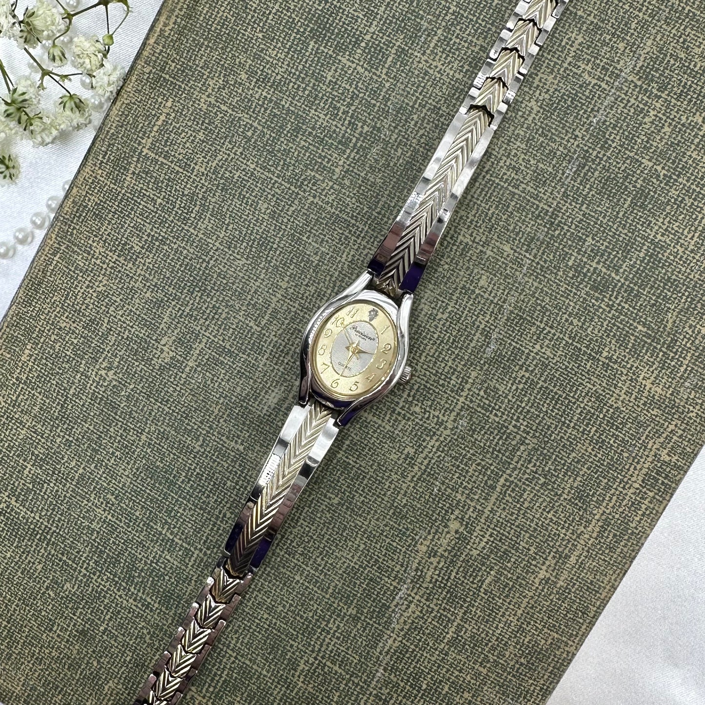 Two-Tone Gruen Precision Watch