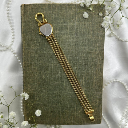 Mother of Pearl Heart Dial Watch