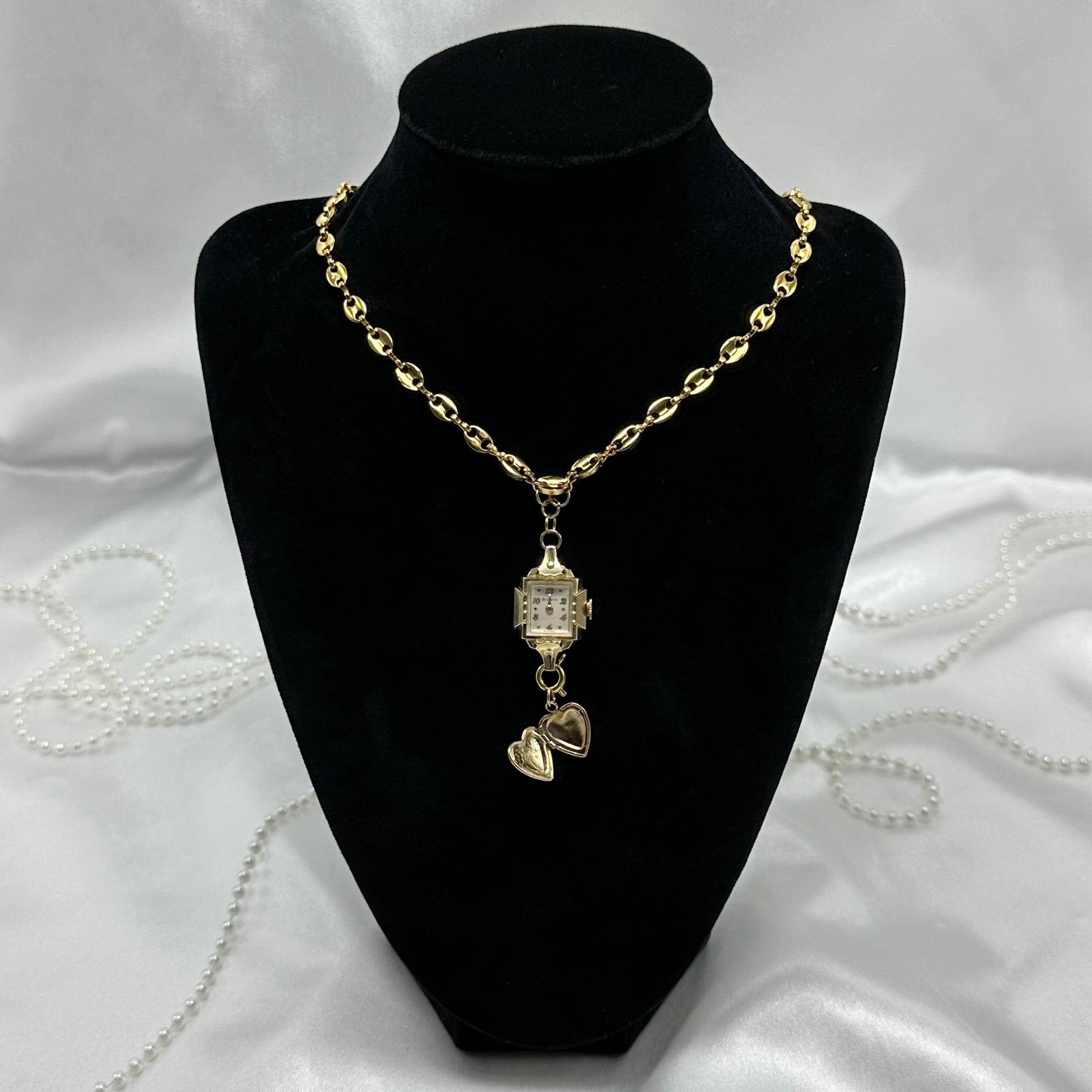 Cherished Time Locket Necklace