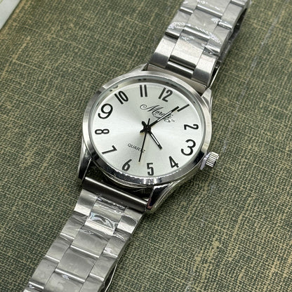 Chunky Round Dial Watch