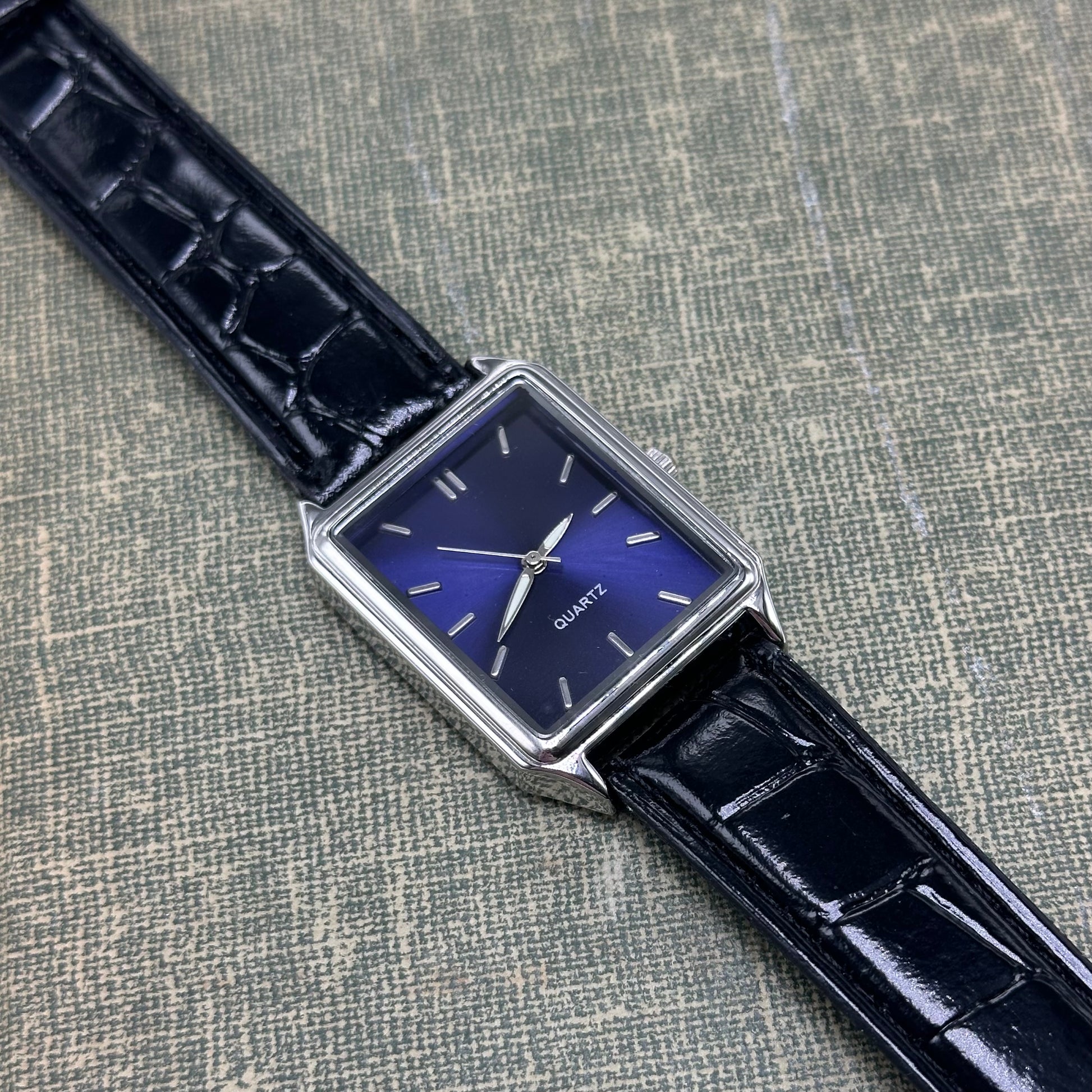 Classic Blue Dial Watch