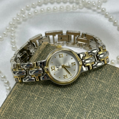 Two-Tone LA-X Watch with Roman Numeral Markers
