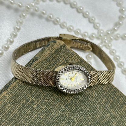 Dainty Gold Hamilton Watch