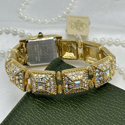 Rare Kirks Folly AB Watch with Blue Jewel Crown