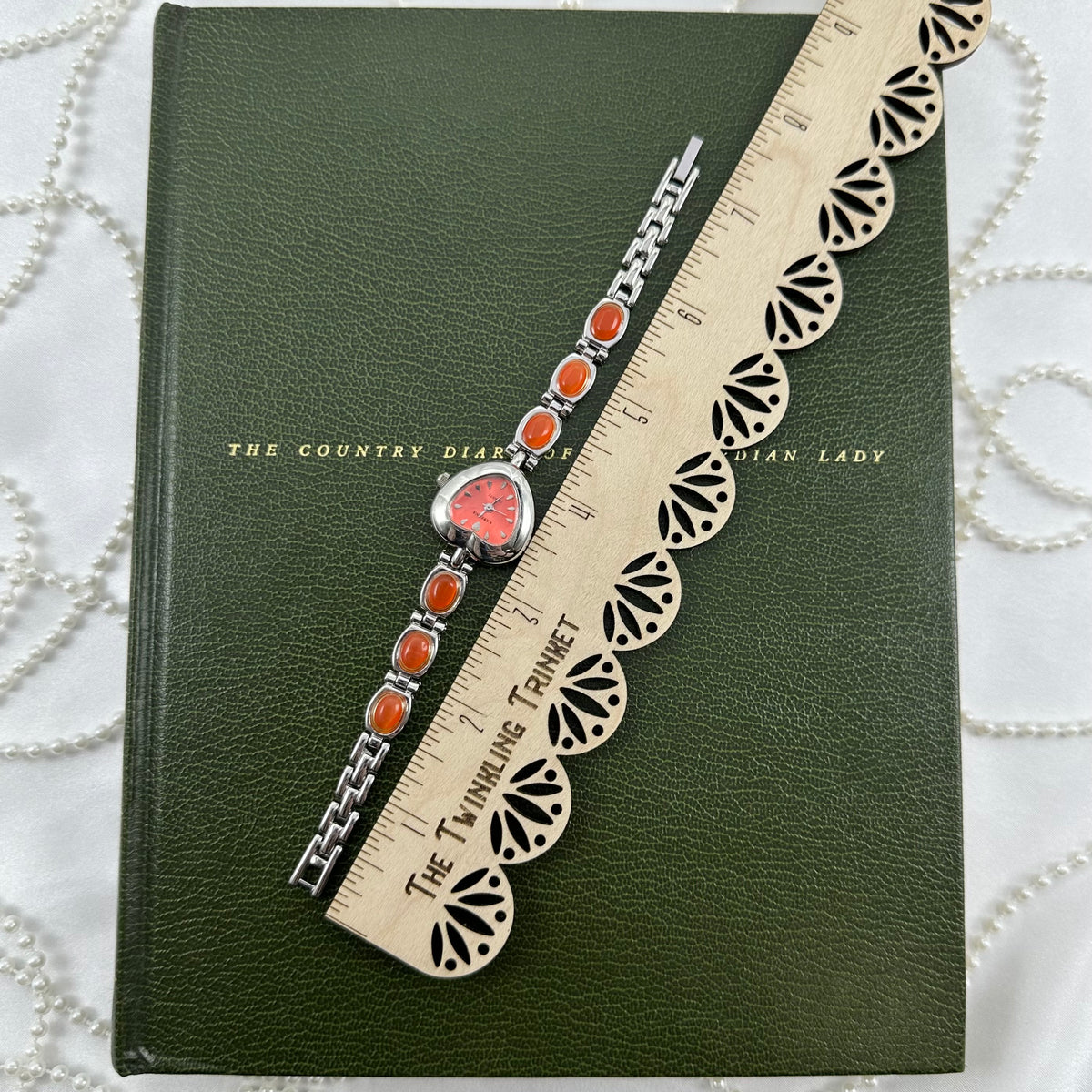 Vintage Kareena Opal Collection Watch and Bracelet Box Set