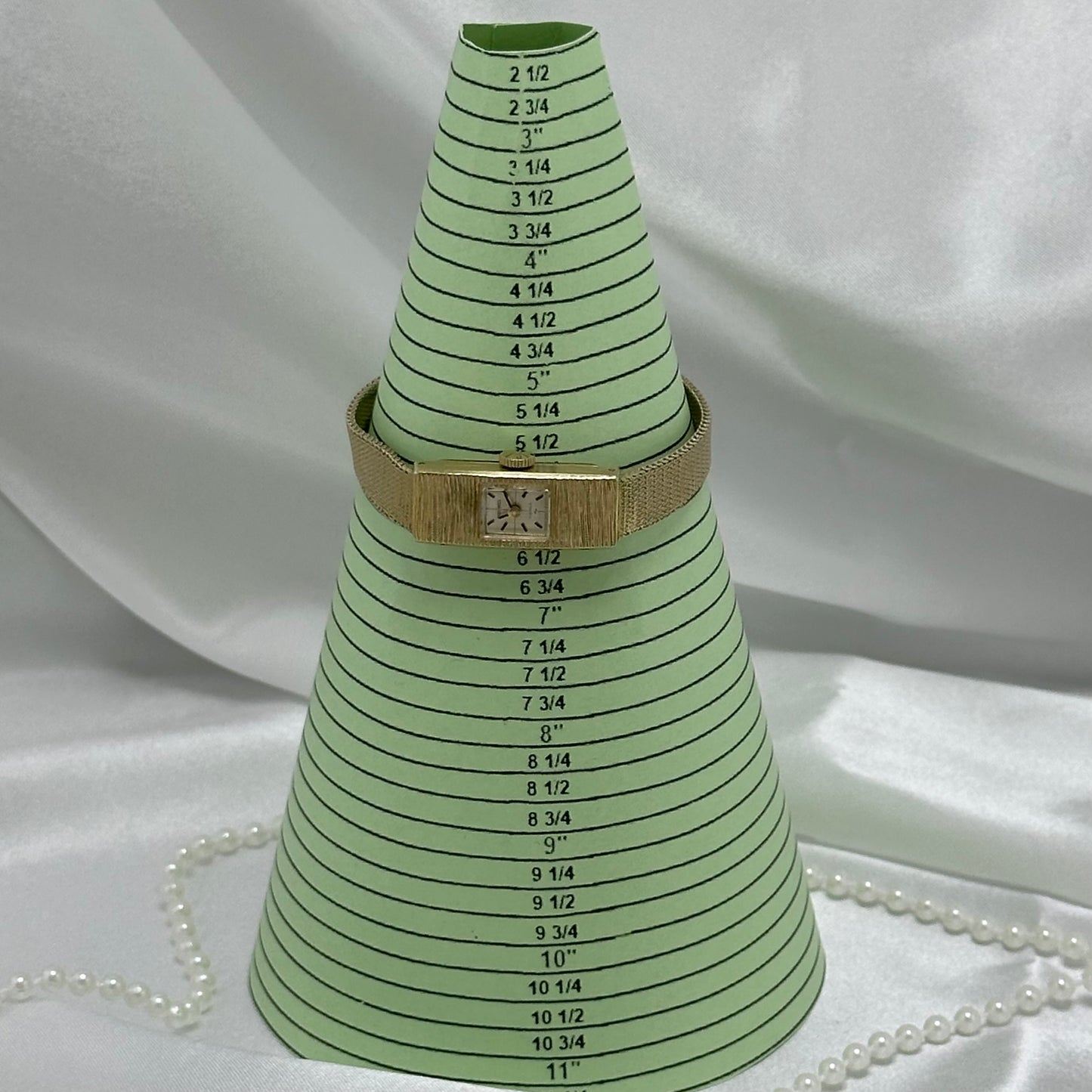 Slender Gold Vintage Seiko Wind-Up Watch