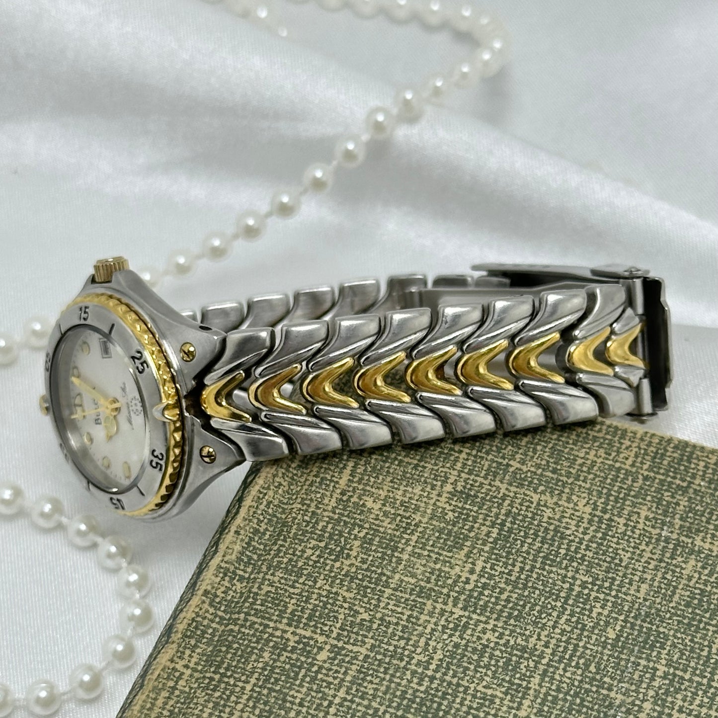 Two-Tone Bulova Marine Star Watch