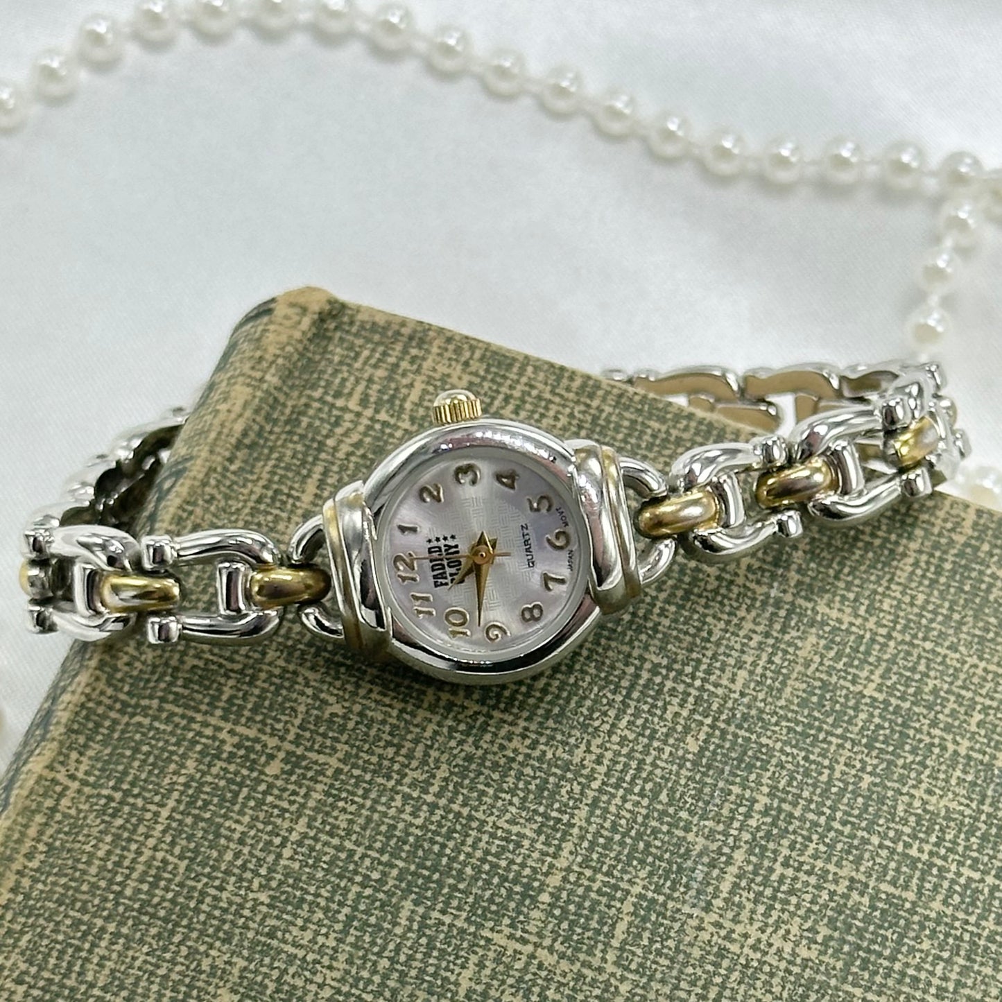 Dainty Two-Tone Faded Glory Watch