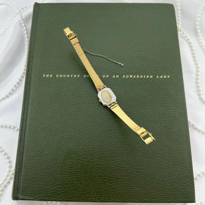 Gold Vintage Octagon Dial Seiko Watch