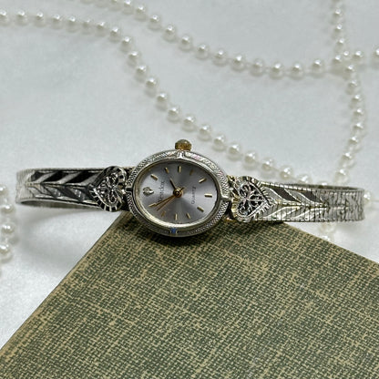 Filigree Two-Tone Heart Watch