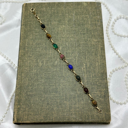 Vintage Gold Scarab Bracelet
