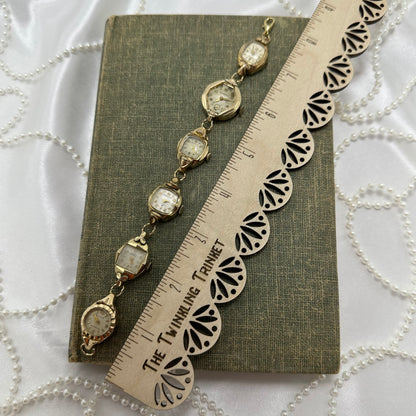 Vintage Gold Watch Bracelet