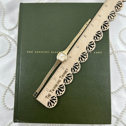 Square Dial Gold Jules Jurgensen Watch