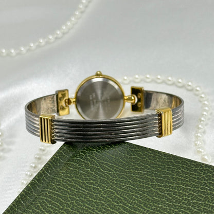 Two-Tone Anne Klein Bangle Watch