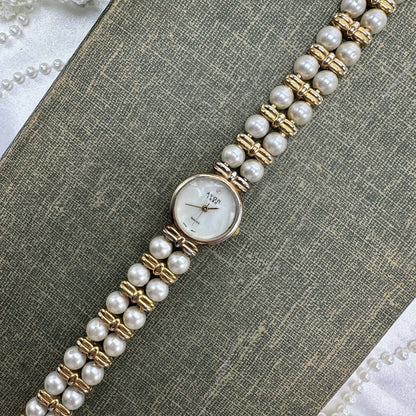 Vintage Pearl Avon Watch