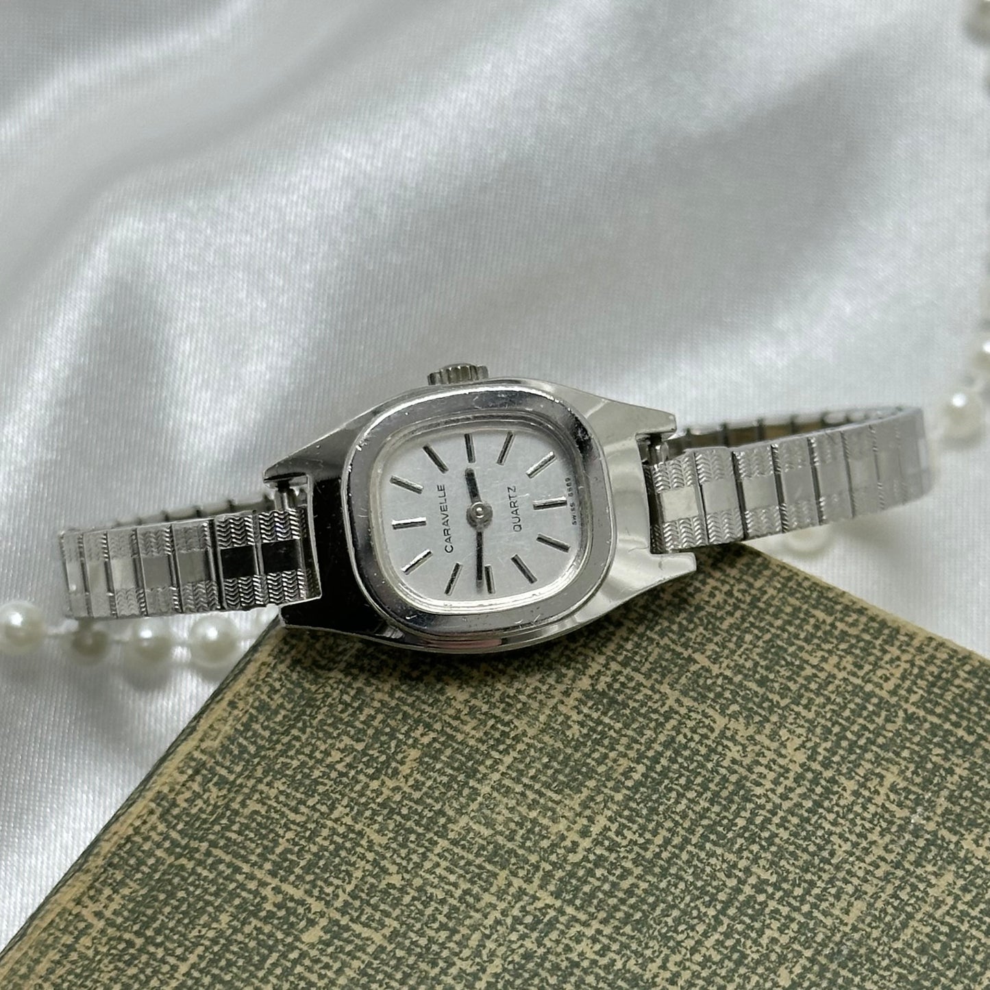 Dainty Silver Caravelle Watch