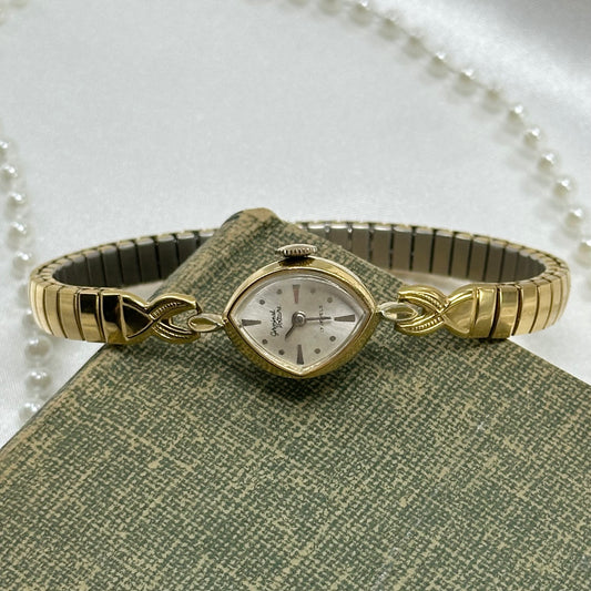 Dainty Gold Germinal Voltaire Wind-Up Watch