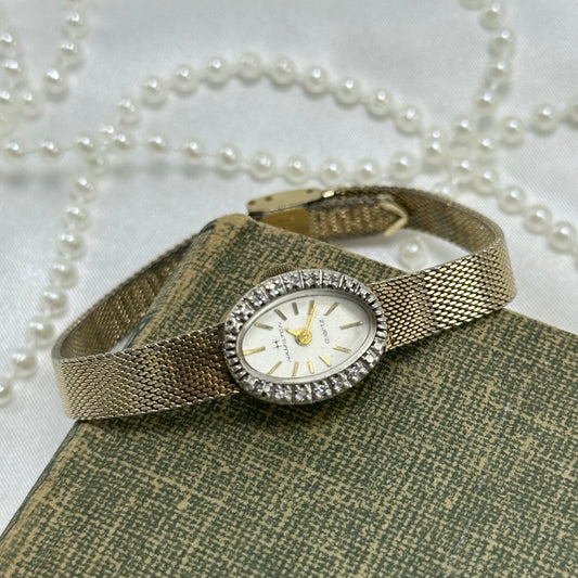 Dainty Gold Hamilton Watch