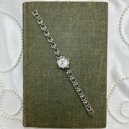 Dainty Two-Tone Faded Glory Watch