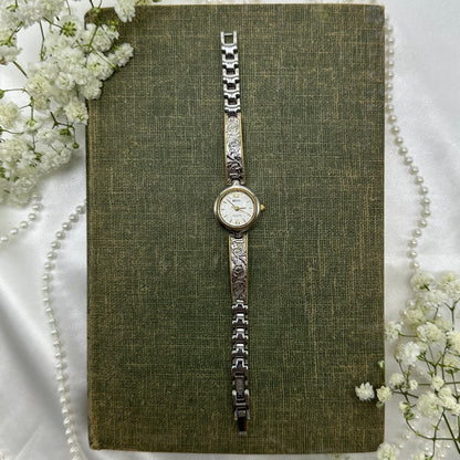 Detailed Two-Tone Relic Watch