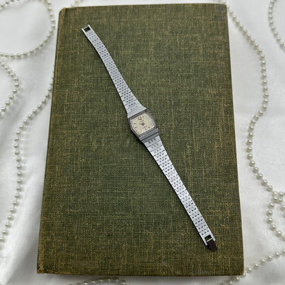Vintage Silver Timex Watch