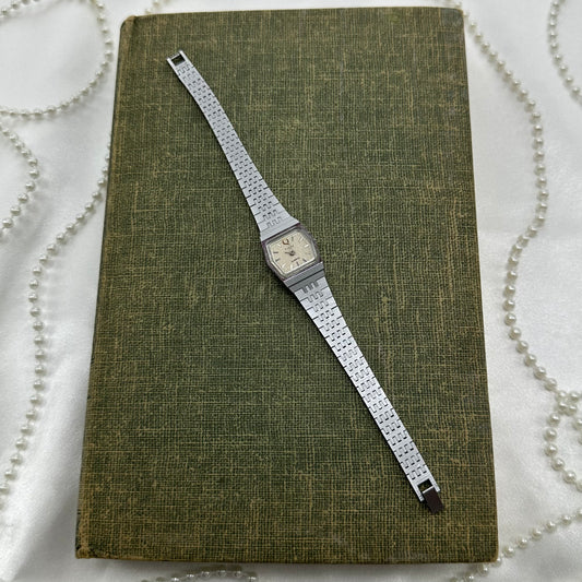Vintage Silver Timex Watch