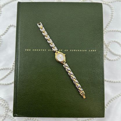 Gold or Two-Tone Reversable Watch