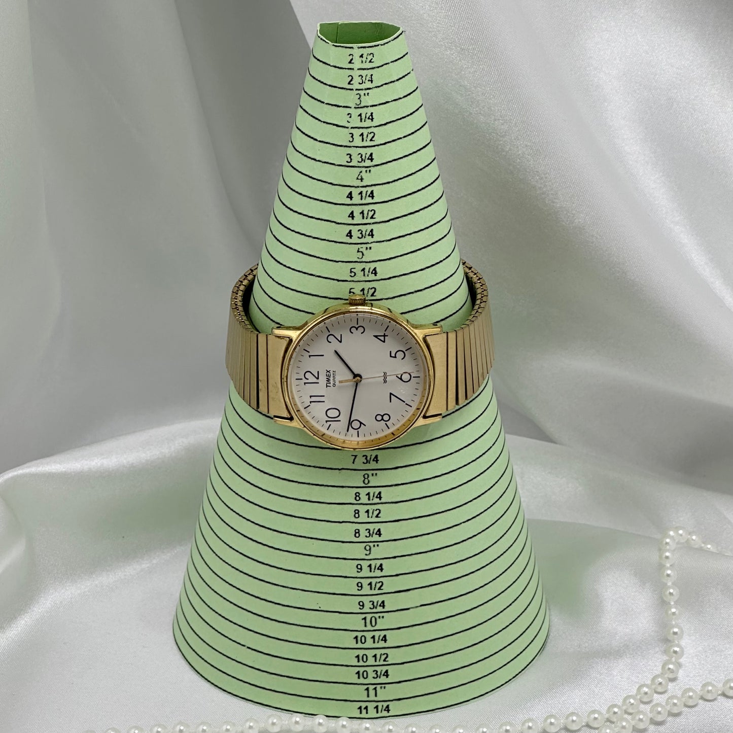 Chunky Gold Timex Watch