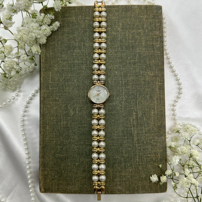 Vintage Pearl Avon Watch
