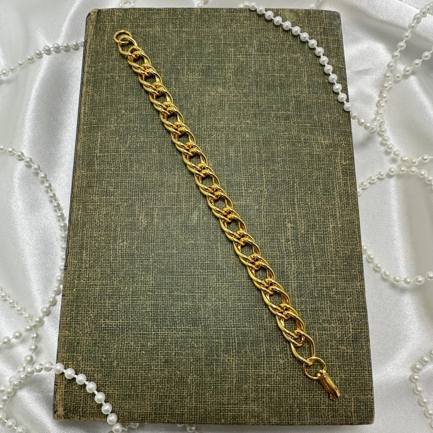 Vintage Gold Chain Bracelet