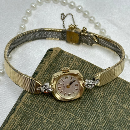 Dainty Vintage 1976 Bulova 23 Jewels Wind-Up Watch