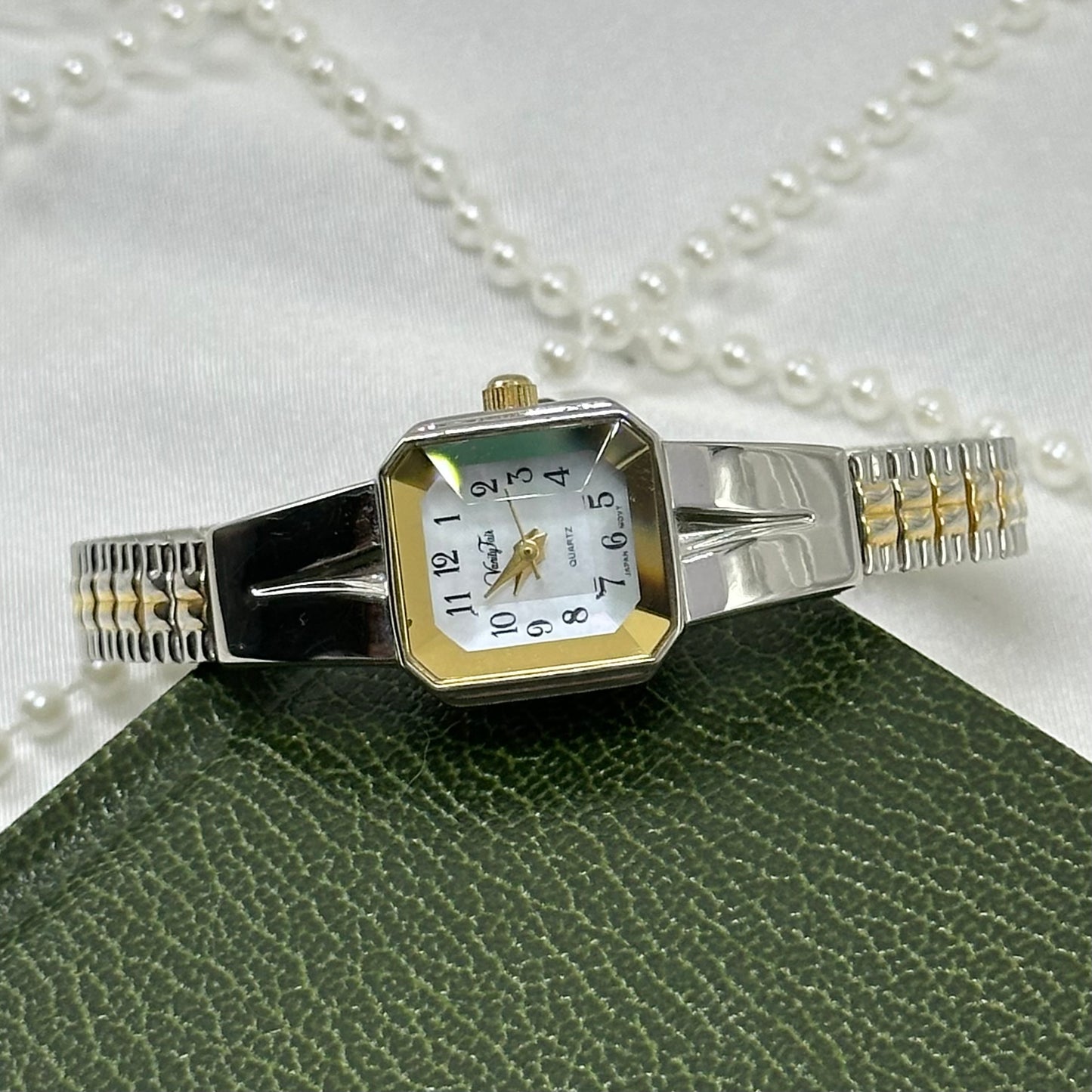 Adorable Two-Tone Vanity Fair Watch