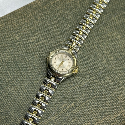 Two-Tone Round Dial Nelsonic Watch